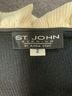 St. John Black Ivory Coat Size 2 - photo 5