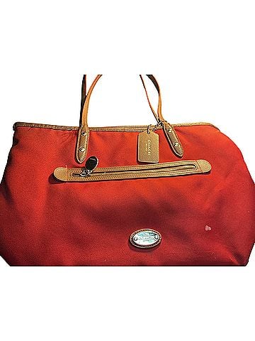 Coach Leather Tote (view 2)