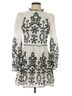Saylor Floral White Black Cocktail Dress Size S - photo 1