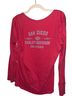 Harley Davidson Red Pink Long Sleeve Blouse Size L - photo 2