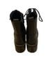 Aqua 100% Leather Black Silver Boots Size 7 - photo 6