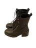 Aqua 100% Leather Black Silver Boots Size 7 - photo 3