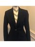 MICHAEL Michael Kors Black Jacket Size 4 - photo 9