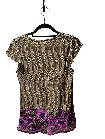 DKNY Jeans Short Sleeve Blouse (view 2)