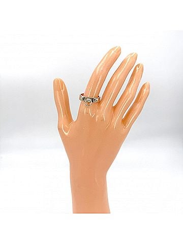 Hermès Hermes women's Collier de Chien ring, accessory, jewelry, small item, HERMES 925 sterling silver, approximately 4.9g (view 2)