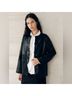 Commense Knot Button Faux Leather Jacket Jacket - photo 9