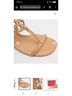 Tory Burch 100% Calf Leather Solid Tan Sandals Size 8 - photo 5
