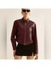 Commense Solid Burgundy Jacket Size XL - photo 3