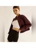 Commense Solid Burgundy Jacket Size XL - photo 4