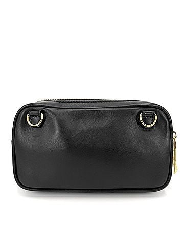 Versace Versace shoulder bag for women, Fendi collaboration, Medusa design, VERSACE 7M0258, leather, black, gold hardware. (view 2)
