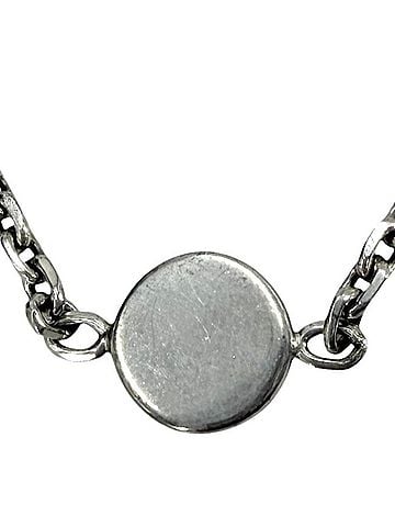 Hermès Hermes Mini Sellier Pendant Necklace for Women, Jewelry Accessory, 925 Sterling Silver, Approx. 4.9g (view 2)