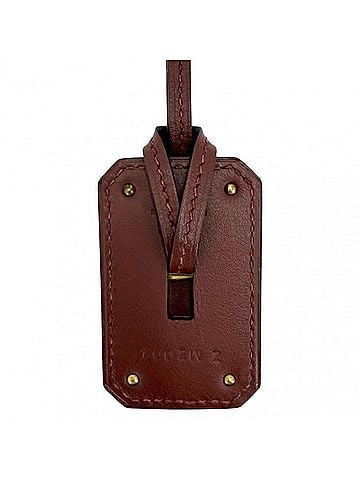 Hermès Hermes O'Kelly GM Pendant Necklace for Women, Long Necklace, Leather, Z Stamp, Brown Tone, Gold Hardware, 2021 Model (view 2)
