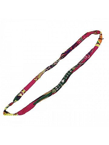 Hermès Hermes Petit H Silk Necklace for Women, Pleated, Multicolored (view 1)