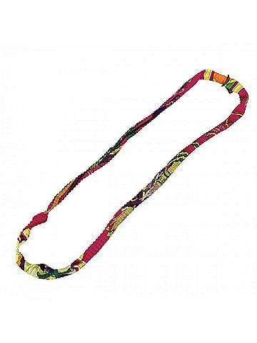 Hermès Hermes Petit H Silk Necklace for Women, Pleated, Multicolored (view 2)
