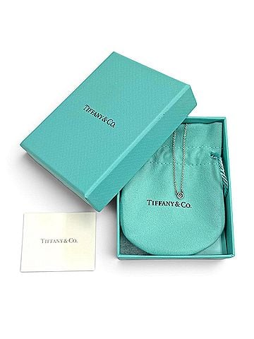 Tiffany & Co. TIFFANY&amp;Co. Tiffany &amp; Co. Elsa Peretti Color by the Yard Aquamarine Pendant AG925 (Purchased January 2025) Necklace, Blue, Silver Hardware, Weight 1.7g, Women's, Comes with Box and Dust Bag. (view 2)