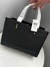 Coach 100% Leather Gold Black Tote One size - photo 6
