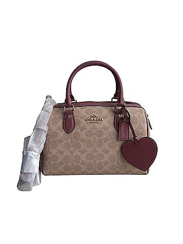 Coach Rowan Satchel Leather Satchel (view 1)