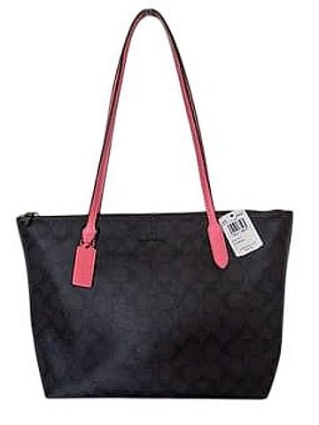 Coach Signature Zip Tote Tote (view 1)