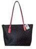 Coach Print Brown Pink Tote One size - photo 1