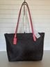 Coach Print Brown Pink Tote One size - photo 3