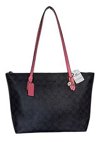 Coach Signature Zip Tote Tote (view 2)