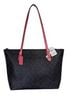 Coach Print Brown Pink Tote One size - photo 2
