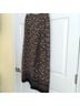 Emma James 100% Polyester Floral Black Tan Formal Skirt Size 8 - photo 3