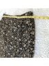 Emma James 100% Polyester Floral Black Tan Formal Skirt Size 8 - photo 4