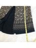 Emma James 100% Polyester Floral Black Tan Formal Skirt Size 8 - photo 5