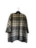 Cynthia Rowley Plaid Black White Jacket Size M - photo 2