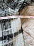 Cynthia Rowley Plaid Black White Jacket Size M - photo 7