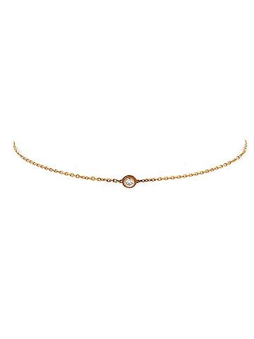 Cartier D'Amour Bracelet 18K Yellow Gold with Diamond XS (view 1)