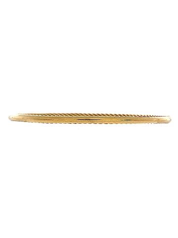 David Yurman Cable Inside Out Bangle Bracelet 18K Yellow Gold 3mm (view 1)