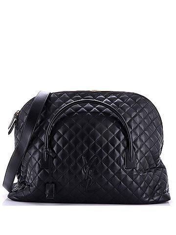 Saint Laurent ES Giant Travel Bag Quilted Leather (view 1)