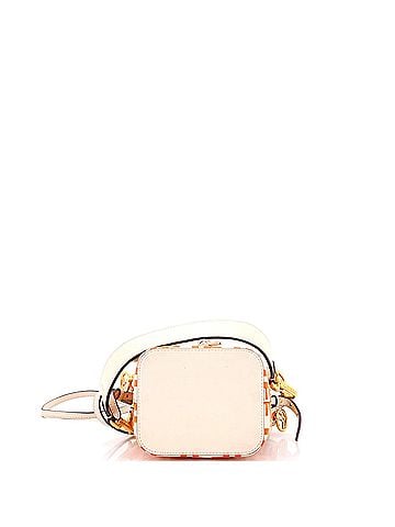 Fendi Mon Tresor Bucket Bag Zucca Embossed Leather Mini (view 2)
