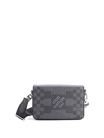 Louis Vuitton Studio Messenger Bag Limited Edition Damier Graphite 3D (view 1)
