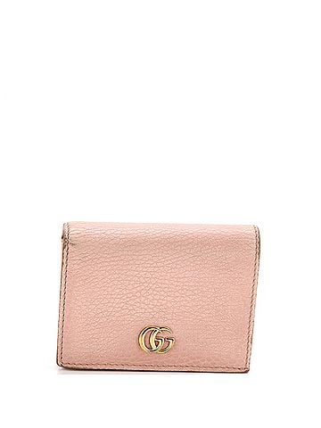 Gucci GG Marmont Flap Card Case Leather (view 1)