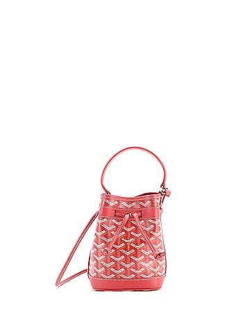 Goyard Petit Flot Bucket Bag Coated Canvas Mini (view 1)