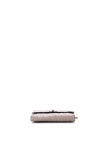 Valentino Garavani Rockstud Spike Wallet on Chain Quilted Leather Small (view 2)