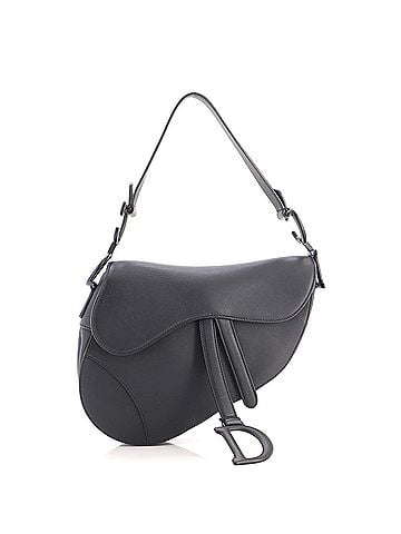 Christian Dior Ultra Matte Saddle Handbag Leather Medium (view 1)
