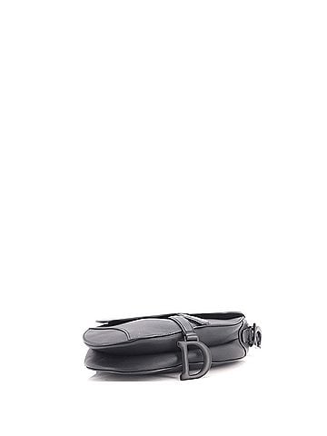 Christian Dior Ultra Matte Saddle Handbag Leather Medium (view 2)