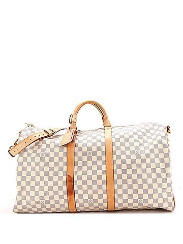 Louis Vuitton Keepall Bandouliere Bag Damier 55 (view 1)