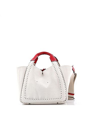 Valentino Garavani Atelier 01 Tote Studded Canvas Medium (view 2)