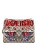 Gucci Brown Dionysus Bag Embellished GG Coated Canvas with Python Medium One size - photo 1