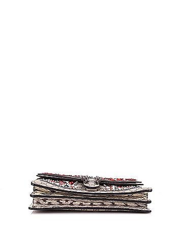 Gucci Dionysus Bag Embellished GG Coated Canvas with Python Medium (view 2)