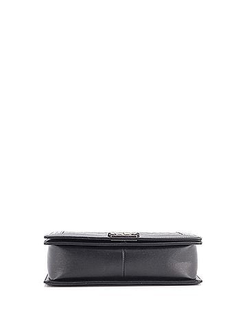 Chanel Boy Flap Bag Quilted Caviar Large (view 2)