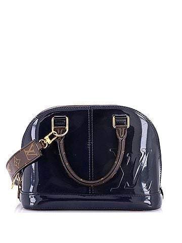 Louis Vuitton Alma Handbag Vernis with Monogram Canvas BB (view 1)