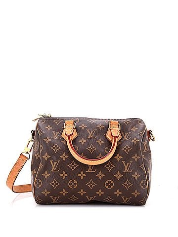 Louis Vuitton Speedy Bandouliere Bag Monogram Canvas 25 (view 1)