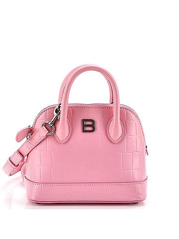 Balenciaga Ville Bag Crocodile Embossed Leather XXS (view 1)