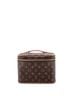 Louis Vuitton 100% Coatead Canvas Brown Nice Vanity Case Monogram Canvas BB One size - photo 1